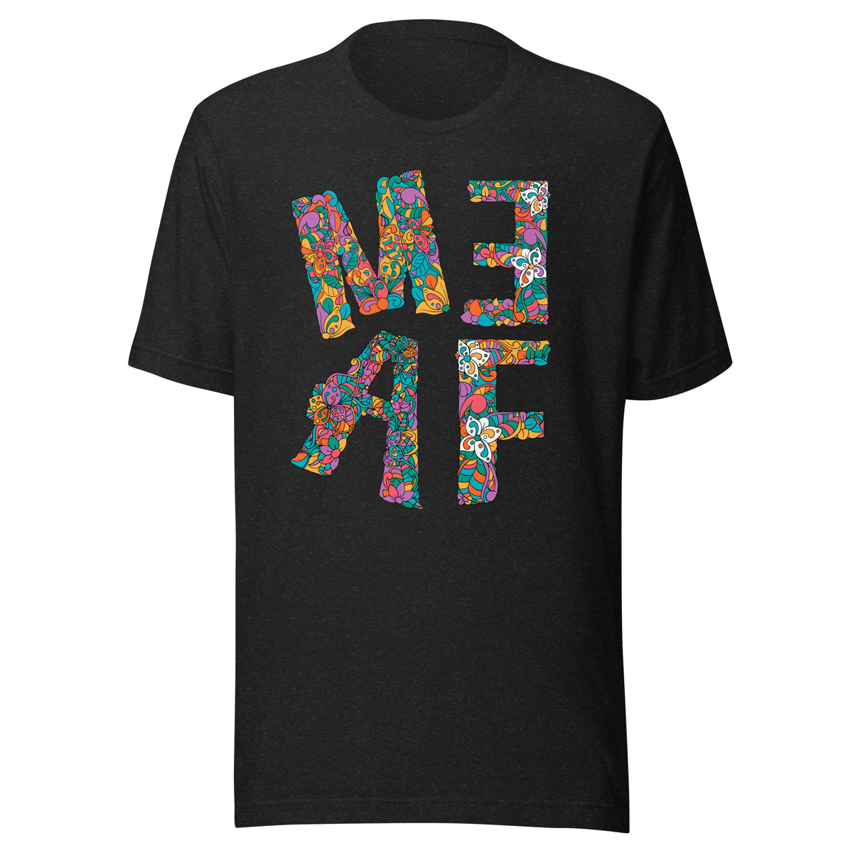 ME AF Black Unisex T-shirt